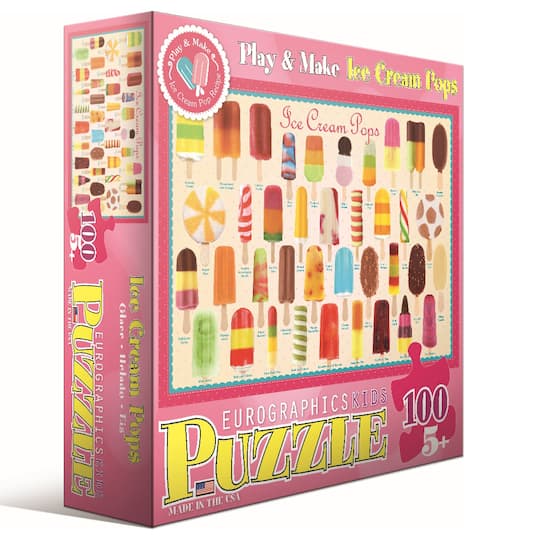 Play & Make Ice Cream Pops 100 Piece Puzzle